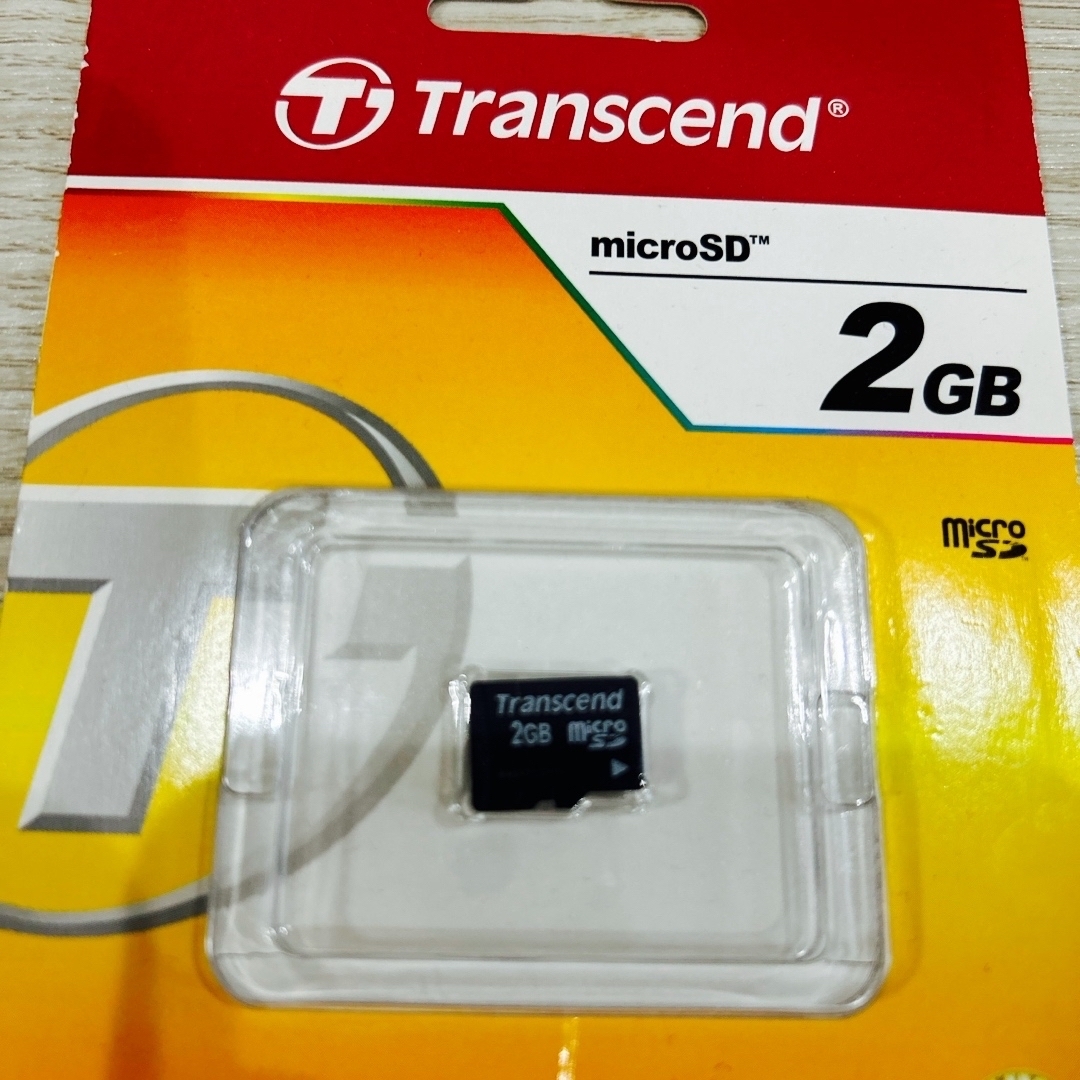 Transcend(トランセンド)のTranscend microSDカード TS2GUSDC 2GB スマホ/家電/カメラのカメラ(その他)の商品写真