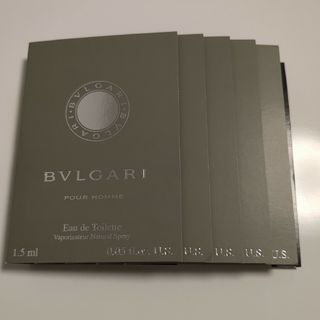 ブルガリ(BVLGARI)のブルガリ　プールオム　オードトワレ　サンプルサイズ　５個(ユニセックス)