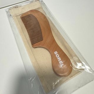 ウッドコーム　巾着付き　SOREL ノベルティ