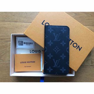 ルイヴィトン(LOUIS VUITTON)の【美品】LOUISVUITTON ルイヴィトンiPhoneX XS スマホケース(iPhoneケース)