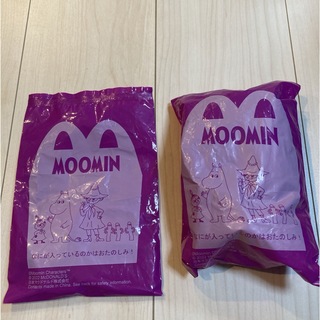 ムーミン(MOOMIN)の☆MOOMIN マクドナルド ハッピーセット 2個セット☆(キャラクターグッズ)