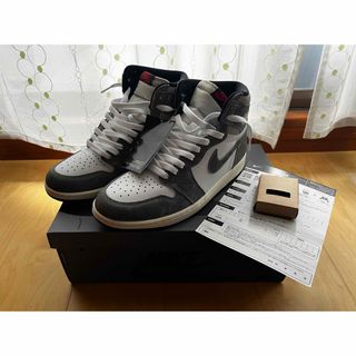 ナイキ(NIKE)のNikeAirJordan1BlackandSmokeGrey(スニーカー)