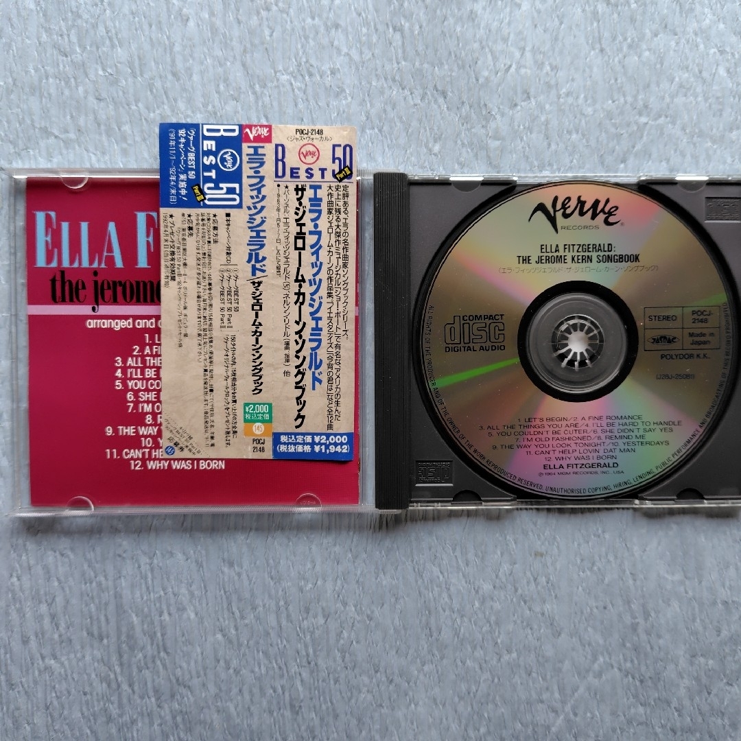 エラ・フィッツジェラルド/ザ・ジェローム・カーン・ソングブック エンタメ/ホビーのCD(ジャズ)の商品写真