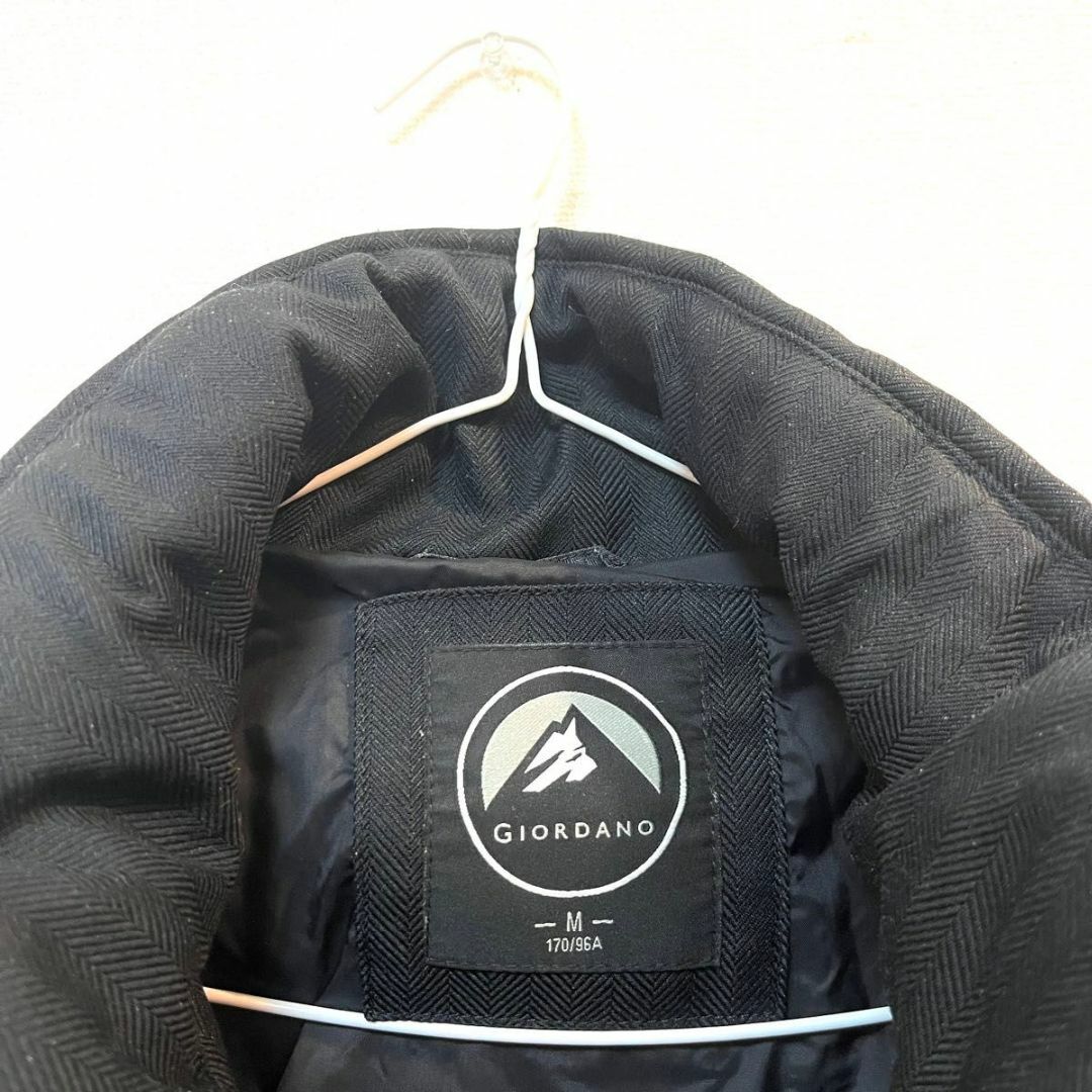 GIORDANO - 【美品】GIORDANO(ジョルダーノ) ツイード素材ダウン GIORDANO - 【美品】GIORDANO(ジョルダーノ) ツイード素材ダウン