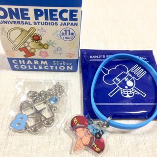 ワンピース(ONE PIECE)の新品 USJ ワンピース フランキー チャーム ドリンクマーカー 2点セット(その他)