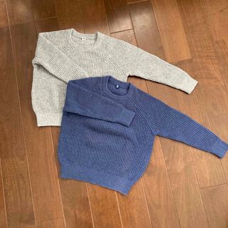 ユニクロ(UNIQLO)のユニクロ　ニット　セーター　2枚セット(ニット)