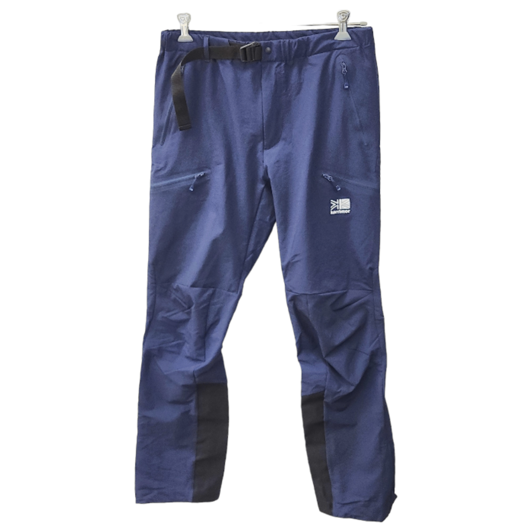 karrimor(カリマー)のkarrimor カリマー quest softshell pants ソフトシェルパンツ メンズ ストレッチ ネイビー XL 1P05UAI1 アウトドア アクティブパンツ 中古 T1 メンズのパンツ(その他)の商品写真