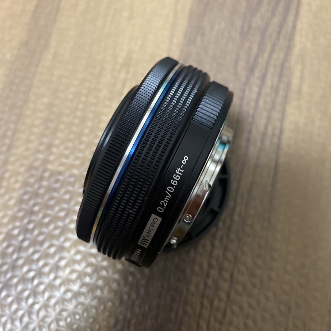 OLYMPUS(オリンパス)のOLYMPUS M.ZUIKO 14-42mm 3.5-5.6 美品 キャップ付 スマホ/家電/カメラのカメラ(レンズ(ズーム))の商品写真