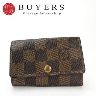 ルイヴィトン(LOUIS VUITTON)の【中古】 ルイ・ヴィトン キーケース ミュルティクレ6 N62630 ダミエキャンバス ブラウン - 6連 LOUIS VUITTON(キーケース/名刺入れ)