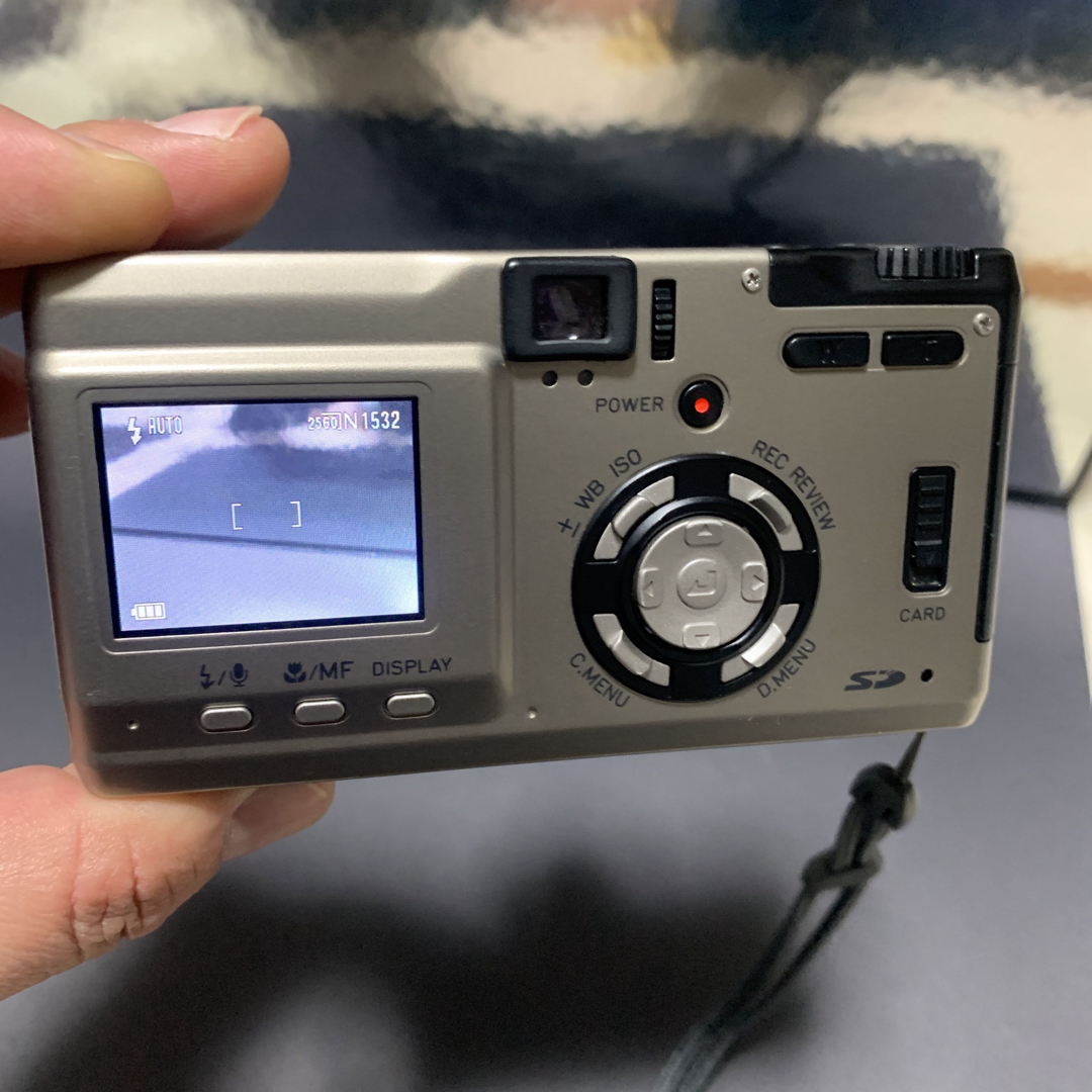 CONTAX(コンタックス)のCONTAX コンタックス TVS DIGITAL 充電器 電池パック×3  スマホ/家電/カメラのカメラ(コンパクトデジタルカメラ)の商品写真