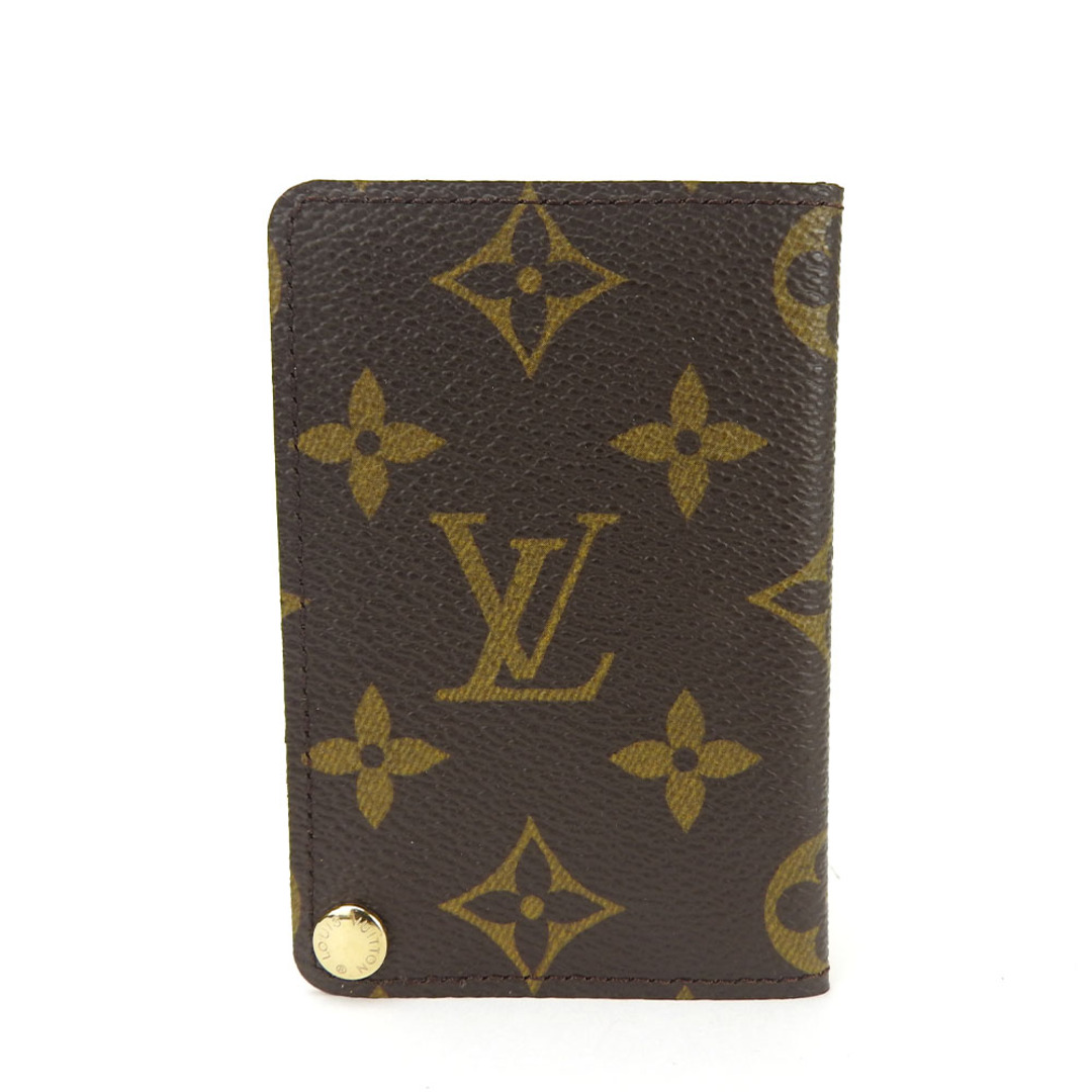 LOUIS VUITTON(ルイヴィトン)の【中古】 ルイ・ヴィトン カードケース ポルトカルト・クレディ プレッシオン M60937 モノグラムキャンバス ブラウン - パスケース LOUIS VUITTON レディースのファッション小物(パスケース/IDカードホルダー)の商品写真