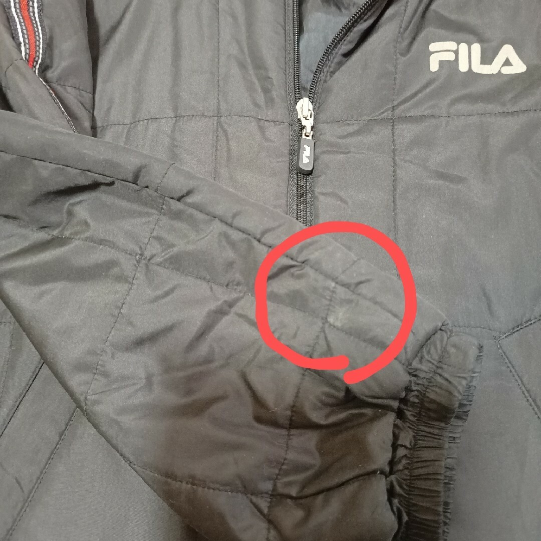 FILA(フィラ)のFILA ウインドブレーカー上下　130サイズ キッズ/ベビー/マタニティのキッズ服男の子用(90cm~)(ジャケット/上着)の商品写真