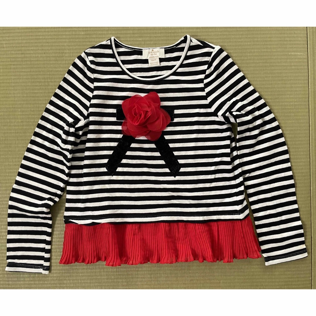 kate spade new york(ケイトスペードニューヨーク)の【kate spade new york kids】Tシャツ　キッズ122/7Y キッズ/ベビー/マタニティのキッズ服女の子用(90cm~)(Tシャツ/カットソー)の商品写真