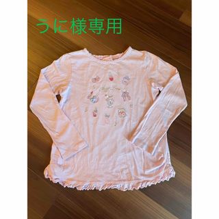 メゾピアノ(mezzo piano)のmezzo piano✴︎ロンT✴︎140✴︎女の子🎀(Tシャツ/カットソー)