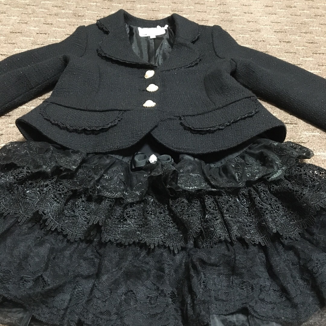 anyFAM(エニィファム)のany FAM 女の子フォーマルスーツ ●サイズ120  キッズ/ベビー/マタニティのキッズ服女の子用(90cm~)(ドレス/フォーマル)の商品写真