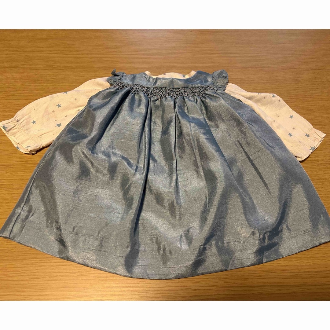 babyGAP(ベビーギャップ)のベビー　セレモニードレス3点セット　 キッズ/ベビー/マタニティのベビー服(~85cm)(セレモニードレス/スーツ)の商品写真