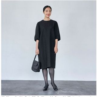 PROPORTION BODY DRESSING - ウーリッシュフラノバックレース