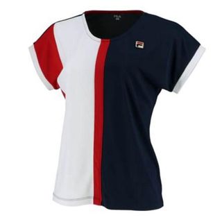 フィラ(FILA)のフィラ FILA ゲームシャツ VL2041 レディース テニス Ｔシャツ 半袖(ウェア)