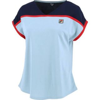 フィラ(FILA)のフィラ FILA テニスウェア レディース レディース ゲームシャツ(ウェア)