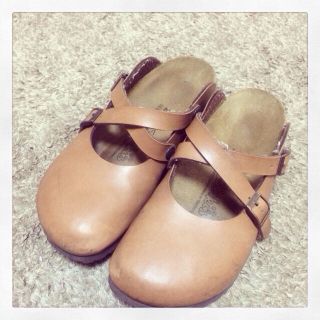 ビルケンシュトック(BIRKENSTOCK)の値下げ！BIRKENSTOCK.サボ♥︎(ローファー/革靴)