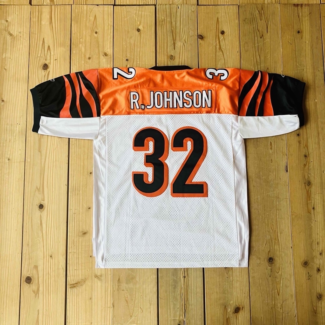 Reebok(リーボック)のNFL R.JOHNSON シカゴベアーズ　ユニフォーム　Reebok 新品 スポーツ/アウトドアのスポーツ/アウトドア その他(アメリカンフットボール)の商品写真