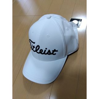 タイトリスト(Titleist)の【新品】タイトリストキャップホワイト(ウエア)