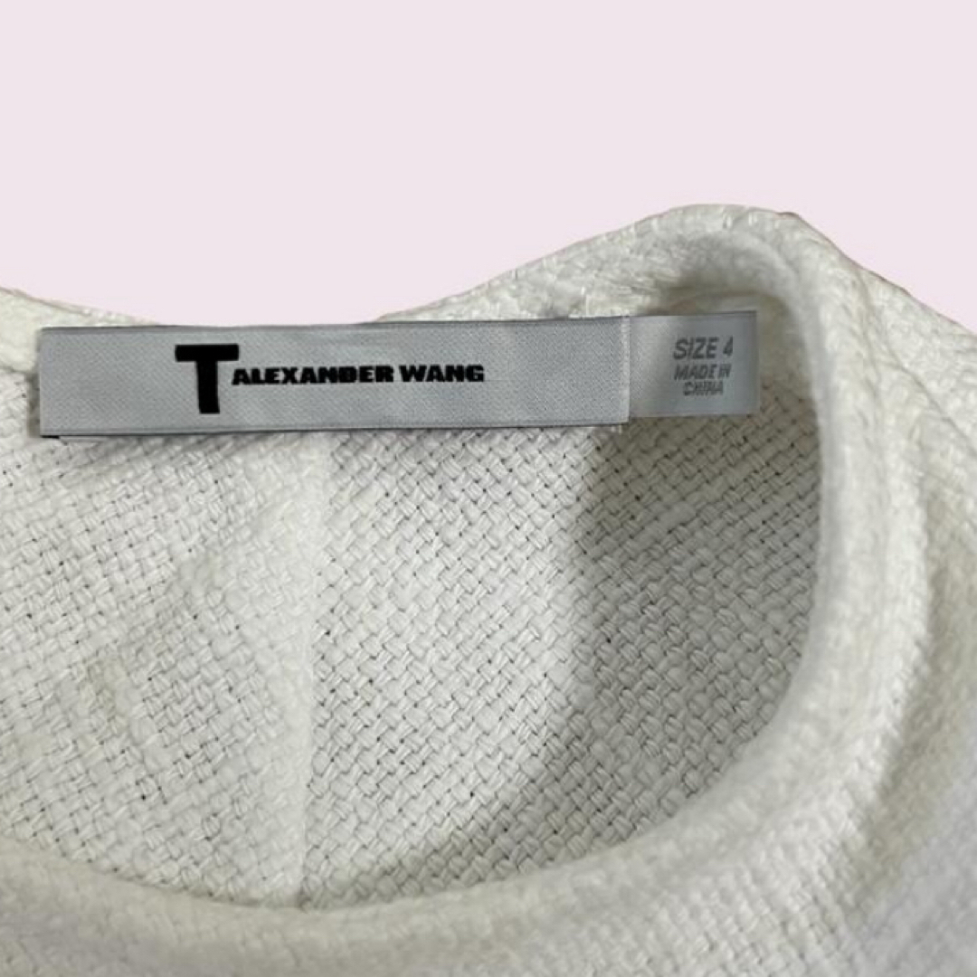 T by ALEXANDER WANG  フリンジワンピース レディースのワンピース(ひざ丈ワンピース)の商品写真