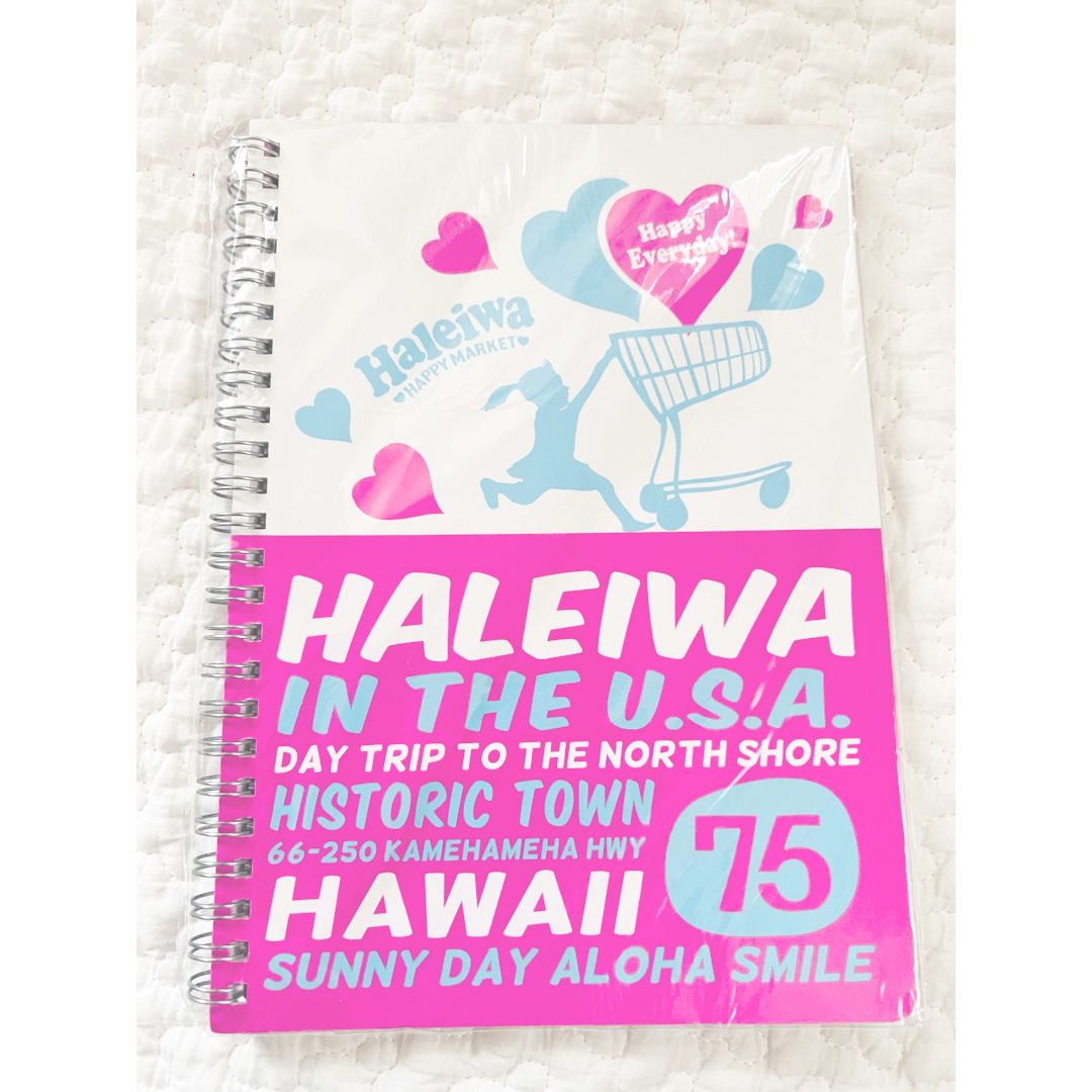 HALEIWA(ハレイワ)のHALEIWA ノート インテリア/住まい/日用品の文房具(ノート/メモ帳/ふせん)の商品写真