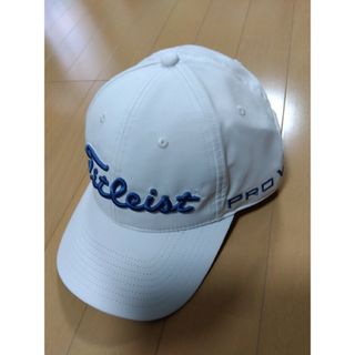 タイトリスト(Titleist)の【新品】タイトリストキャップホワイト(ウエア)