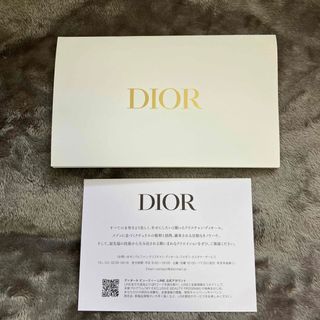 Dior メッセージカード