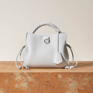 Mulberry - mulberry 美品　保存袋付　マルベリー  スモールアイリス　ホワイト