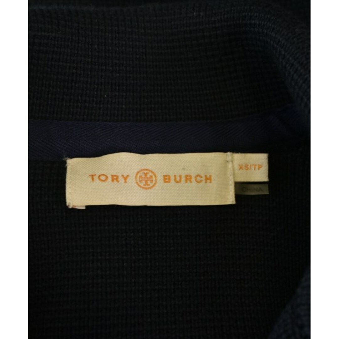 Tory Burch(トリーバーチ)のTORY BURCH トリーバーチ コート（その他） XS 紺 【古着】【中古】 レディースのジャケット/アウター(その他)の商品写真