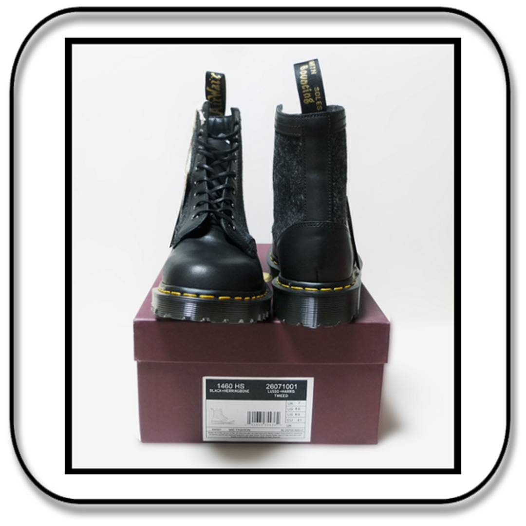 Dr.Martens(ドクターマーチン)の26cm： Drマーチン x ハリスツィード　1460 英国製 8ホール UK7 メンズの靴/シューズ(ブーツ)の商品写真