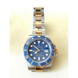 ロレックス(ROLEX)の極美品 ロレックス サブマリーナ 116613LB マットブルー(腕時計(アナログ))