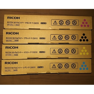 リコー(RICOH)のRICOHトナー P C6010（4色セット）(OA機器)