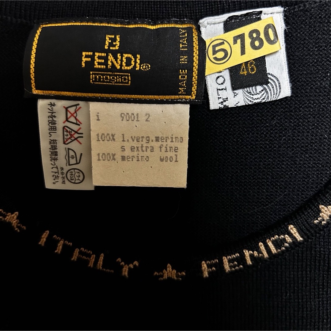 FENDI(フェンディ)のフェンディ＊稀少デザイン ニット アンサンブル＊FENDI ROMA 1925 レディースのトップス(アンサンブル)の商品写真