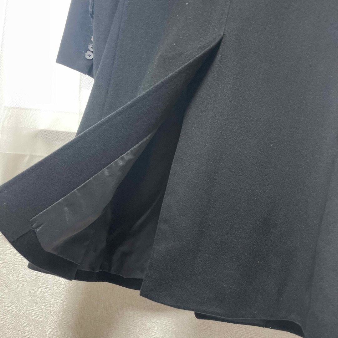 Yohji Yamamoto(ヨウジヤマモト)のヨージヤマモト   ダーバン  カシミヤ コート メンズのジャケット/アウター(ステンカラーコート)の商品写真
