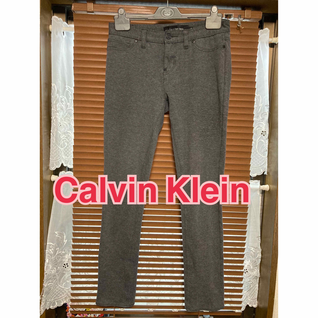 Calvin Klein(カルバンクライン)のカルバンクラインジーンズ　ストレッチパンツ レディースのパンツ(スキニーパンツ)の商品写真