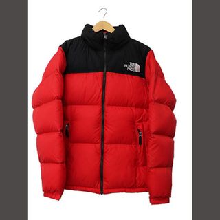 ザノースフェイス(THE NORTH FACE)のザノースフェイス ヌプシ ダウン ジャケット ND91841 XL 赤 レッド(ダウンジャケット)