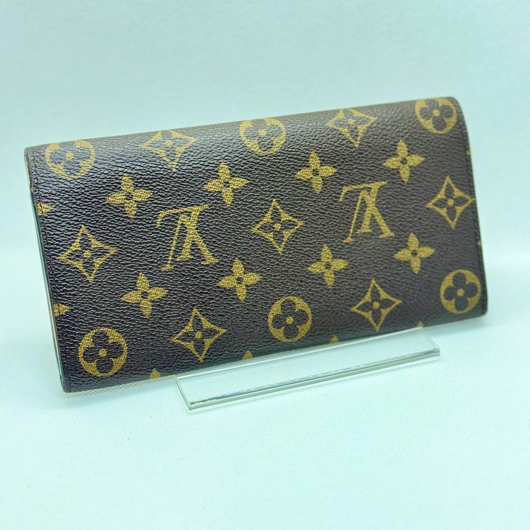 LOUIS VUITTON(ルイヴィトン)のルイヴィトン モノグラム ポルトフォイユ・エミリー ローズバレリーヌ 長財布 レディースのファッション小物(財布)の商品写真