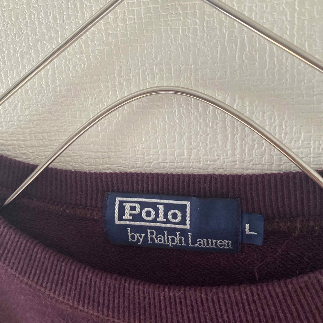 POLO RALPH LAUREN(ポロラルフローレン)のPoloRalphLaurenポロラルフローレンスウェットトレーナーバーガンディ メンズのトップス(スウェット)の商品写真