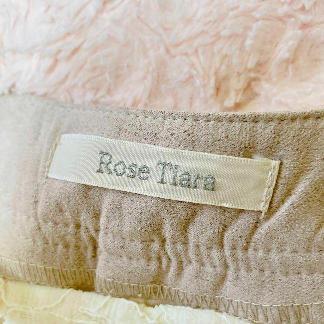 Rose Tiara(ローズティアラ)の美品 ローズティアラ  プルオーバー 46 チュニック 総レース 2XL レディースのトップス(チュニック)の商品写真