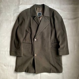 クリスチャンディオール(Christian Dior)の80s Dior Vintage Wool Cashmere Harf Coat(チェスターコート)