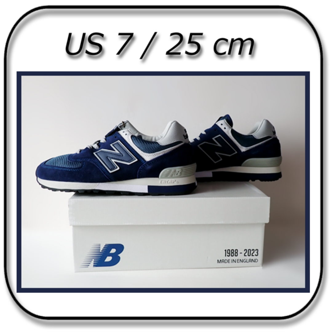 576（New Balance）(ゴーナナロク)の25cm ： ニューバランス　OU576ANN　英国製  (US)7 メンズの靴/シューズ(スニーカー)の商品写真