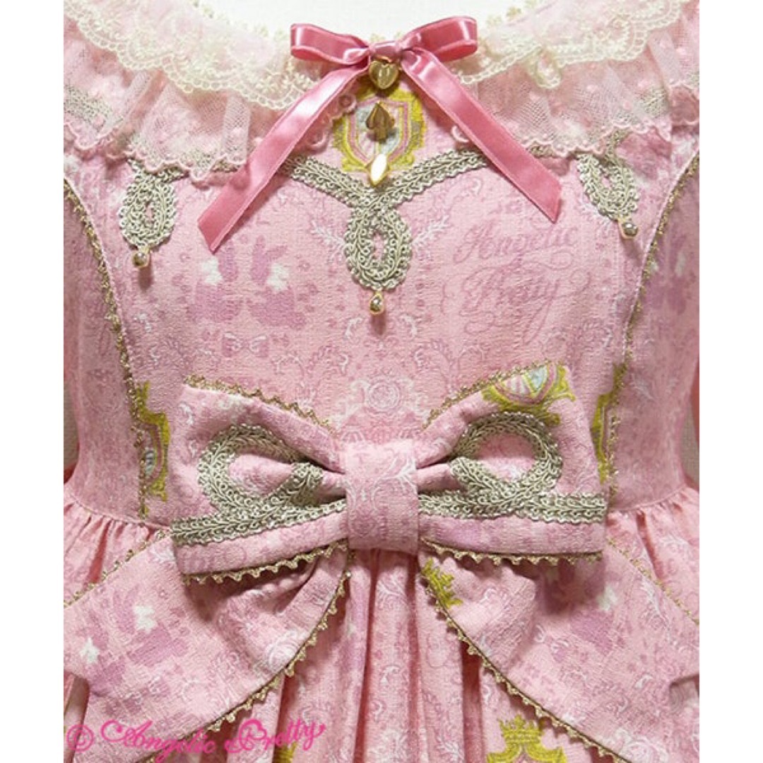 Angelic Pretty(アンジェリックプリティー)の【新品】Angelic Pretty✧Wonder Gallery ワンピース レディースのワンピース(ひざ丈ワンピース)の商品写真