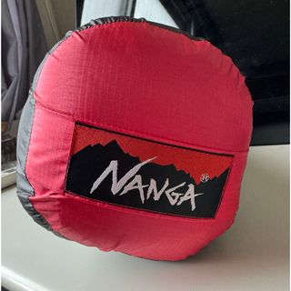 ナンガ(NANGA)のNANGA オーロラライト 450DX レギュラー レッド/ネイビー(寝袋/寝具)