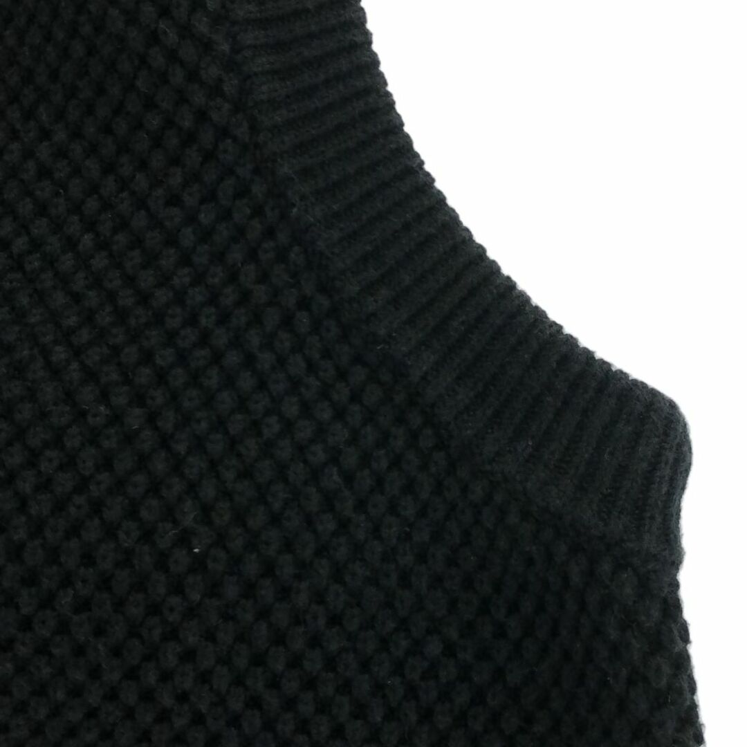 BEAMS(ビームス)のビームス ニットベスト S ブラック BEAMS メンズ 古着 【240225】 メンズのトップス(ベスト)の商品写真