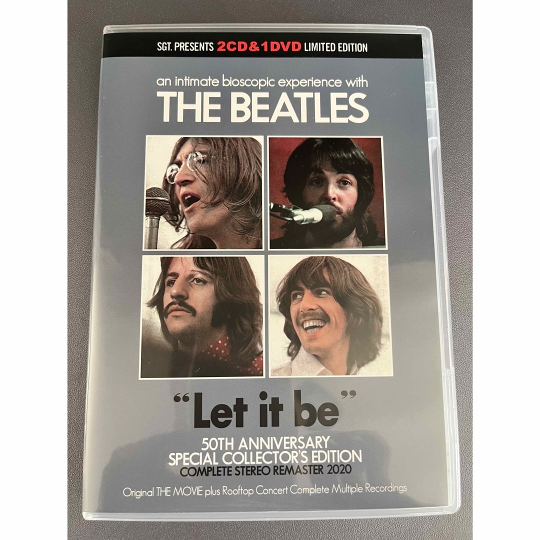 Let It Be  2CD+DVD 50th Anniversaryピクチャー エンタメ/ホビーのCD(ポップス/ロック(洋楽))の商品写真