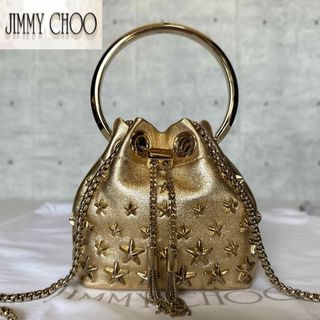 ジミーチュウ(JIMMY CHOO)の【新品同様】JIMMY CHOO BON BON MICRO 2WAY BAG(ハンドバッグ)