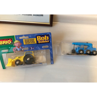 ブリオ(BRIO)のBRIO ブリオ　ボブとはたらくブーブーズ 2個セット(知育玩具)